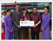 Geschftsfhrer SEA-CN Co., Ltd. bei einem Treffen mit Thai Airways